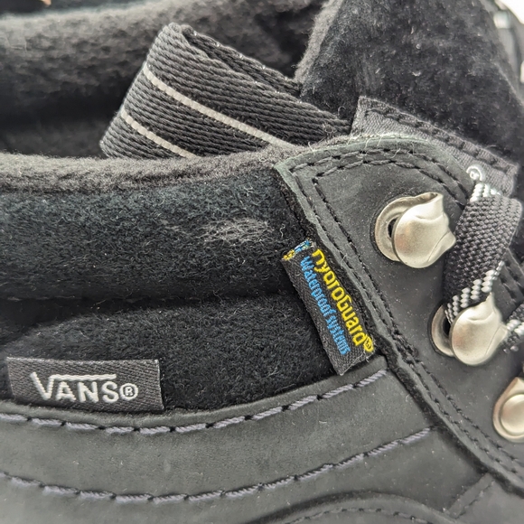 Vans Sk8-Hi MTE-2 Waterproof SKATE Hiking Boot Shoe All Black Mens Size 6.5M 8W main image 8